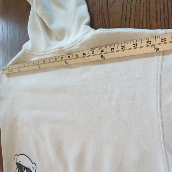 Coca-Cola Hoodie White Sweatshirt Large‎ Penguin Tropical Polar Bear - Picture 13 of 16
